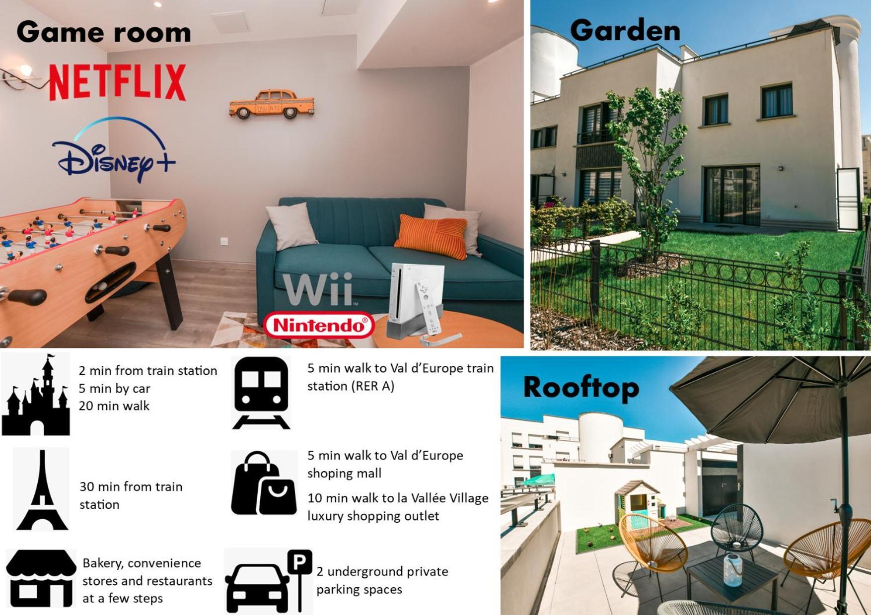 Perfect For Disney, Game Room, Rooftop, Parking Шеси Экстерьер фото